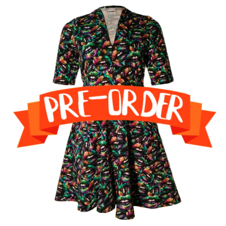 Plus size kjole - Takasaki Poison Kiss fra Amamiko