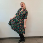 Plus size kjole - Takasaki Poison Kiss fra Amamiko