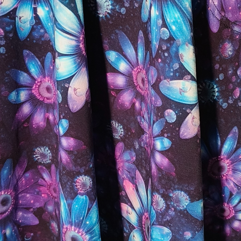 Plus size kjole - Takasaki Purple Passion fra Amamiko