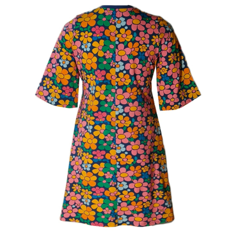 Plus size kjole - Tokyo Retro Flower fra Amamiko.