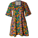 Plus size kjole - Tokyo Retro Flower fra Amamiko.