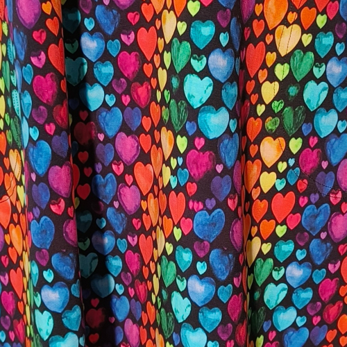 Plus size kjole - Tulla Colorful Love fra Amamiko