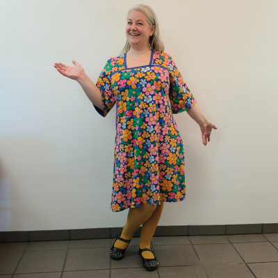 Plus size kjoler med A-form