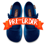 Curacao Blue Mary Jane Sko fra Hot Chocolate Design