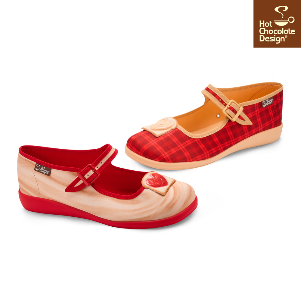 Perfect Pair Mary Jane Sko fra Hot Chocolate Design