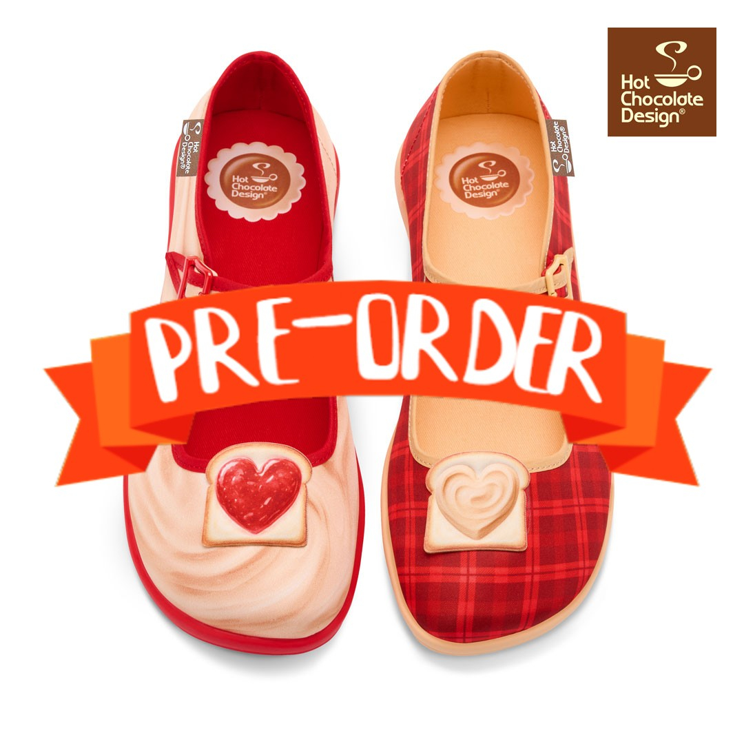 Perfect Pair Mary Jane Sko fra Hot Chocolate Design