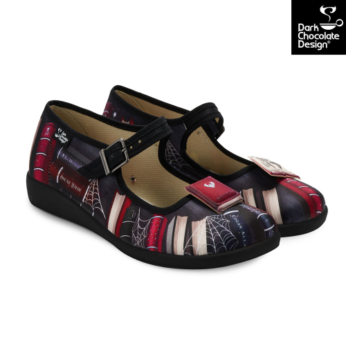 Horror Tales Mary Jane Sko fra Hot Chocolate Design