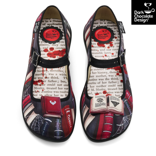 Horror Tales Mary Jane Sko fra Hot Chocolate Design