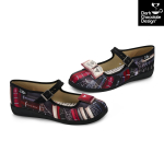 Horror Tales Mary Jane Sko fra Hot Chocolate Design