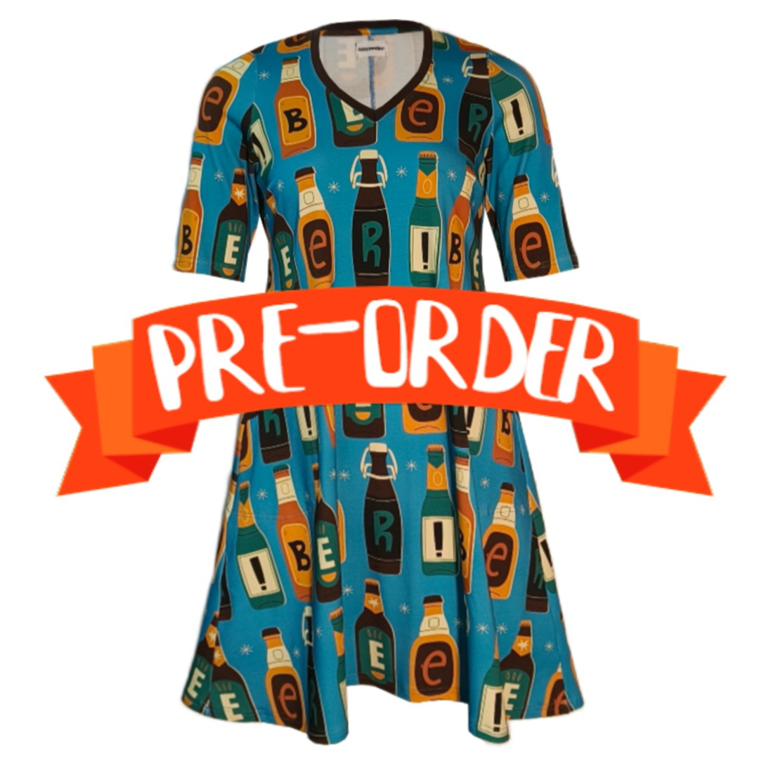 Tulla Kjole - Beer Me! - A-formet kjole fra Amamiko