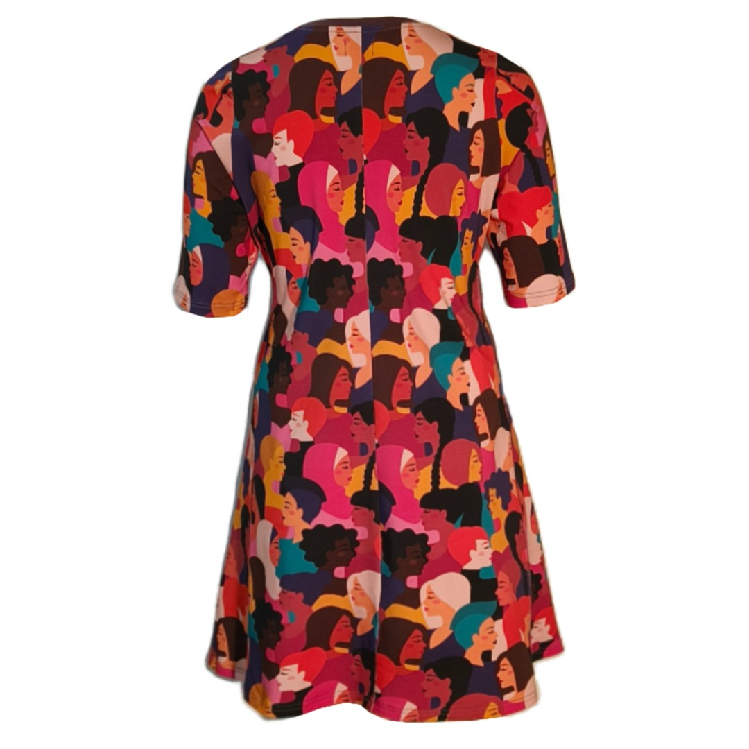 Tulla Kjole - Diversity - A-formet kjole fra Amamiko