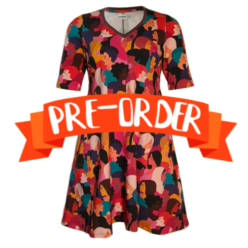 Tulla Kjole - Diversity - A-formet kjole fra Amamiko