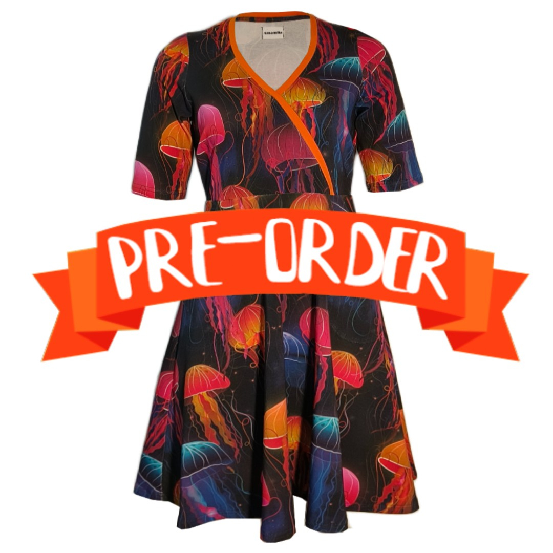 Bika Kjole - Jellyfish. Kjole med empiresnit fra Amamiko