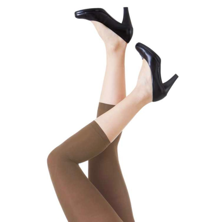 3/4 Leggings i Lysebrun - Amelie Pine Bark Festival 96120