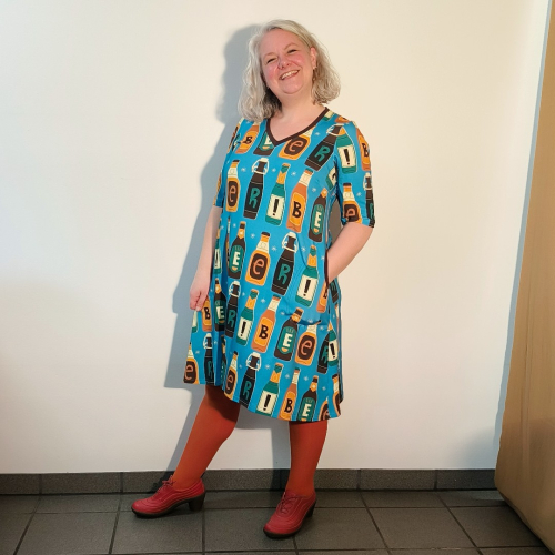 Tulla Kjole - Beer Me! - A-formet kjole fra Amamiko