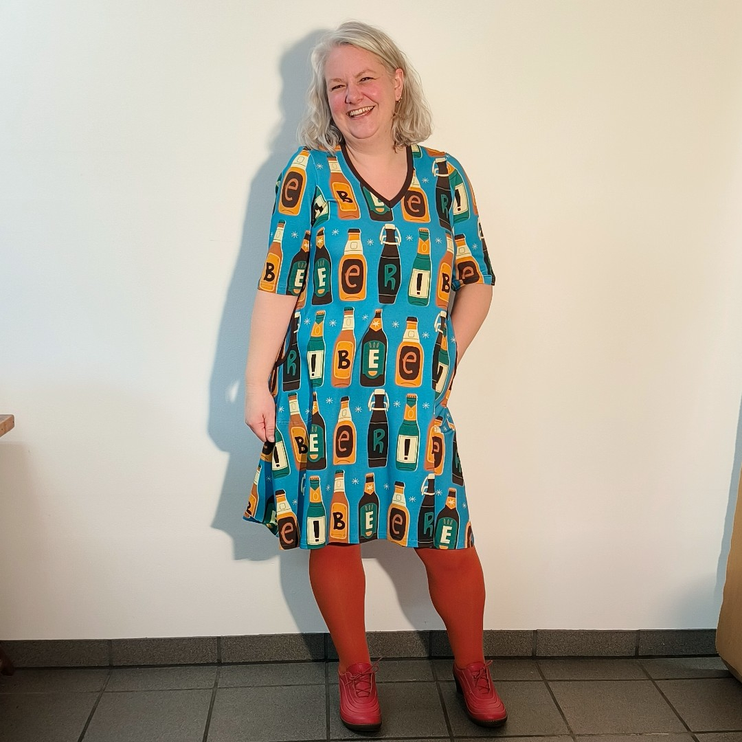Tulla Kjole - Beer Me! - A-formet kjole fra Amamiko