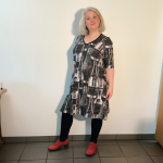 Tulla Kjole - Wine o'clock. A-formet kjole fra Amamiko