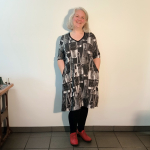 Tulla Kjole - Wine o'clock. A-formet kjole fra Amamiko