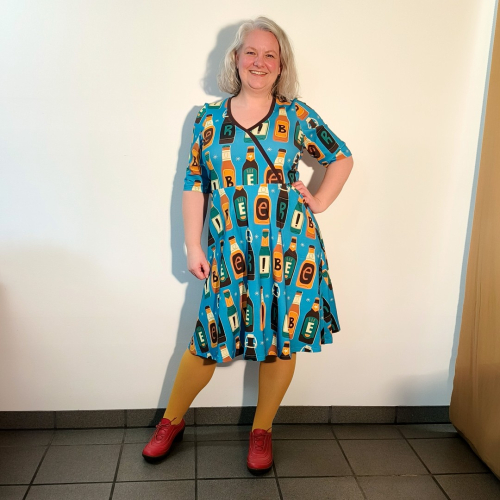 Bika Kjole - Beer Me! - Kjole med empiresnit fra Amamiko 