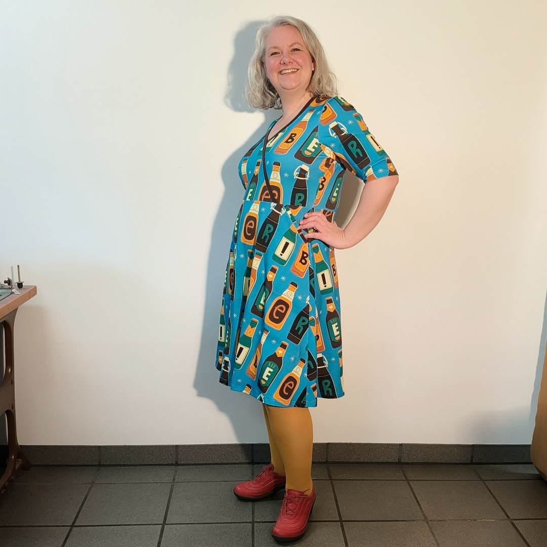 Bika Kjole - Beer Me! - Kjole med empiresnit fra Amamiko 