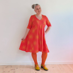 Emi Orange Dream – Kjolen der fremhæver dine bedste sider
