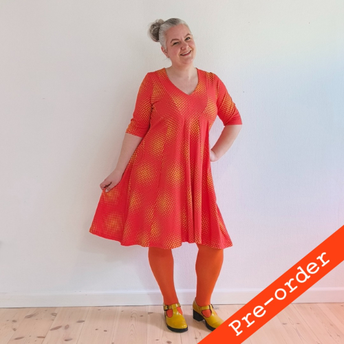 Emi Orange Dream – Kjolen der fremhæver dine bedste sider
