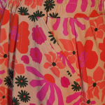 Kobe Pink Floral – En blomstrende retro-drøm af en nederdel fra Amamiko