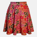 Kobe Pink Floral – En blomstrende retro-drøm af en nederdel fra Amamiko