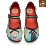 Regal Wiskers Mary Jane Sko fra Hot Chocolate Design