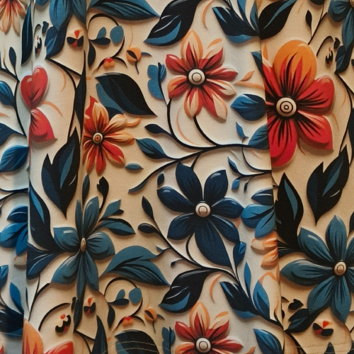 Sakura Navy Flowers – en bluse, der kombinerer et betagende, kunstnerisk blomsterprint med et utroligt flatterende snit. Hvis du leder efter en overdel, der løfter et par helt enkle jeans til et stilfuldt outfit, er Sakura det perfekte valg til din garderobe.