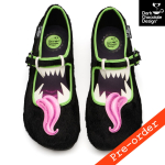Hot Chocolate Design Chompers Mary Jane – Unikke veganske flade sko