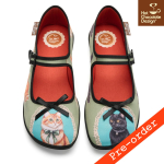 Regal Wiskers Mary Jane Sko fra Hot Chocolate Design