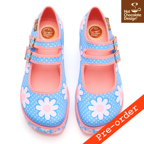 Hot Chocolate Design Groovy Daisy Platform – Veganske platformsko