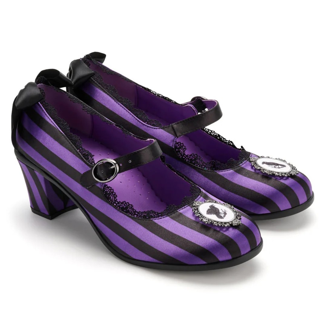 Hot Chocolate Design Nevermore Midi Heels – Gotiske veganske hæle
