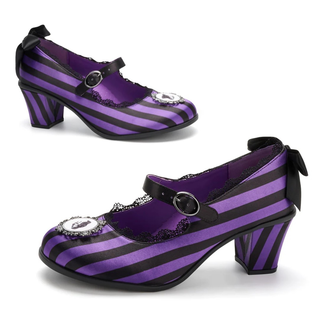 Hot Chocolate Design Nevermore Midi Heels – Gotiske veganske hæle